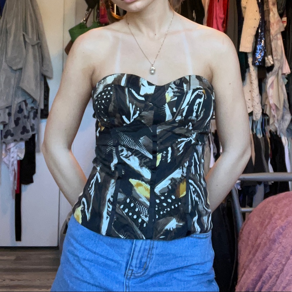 Bebe Bustier Top
